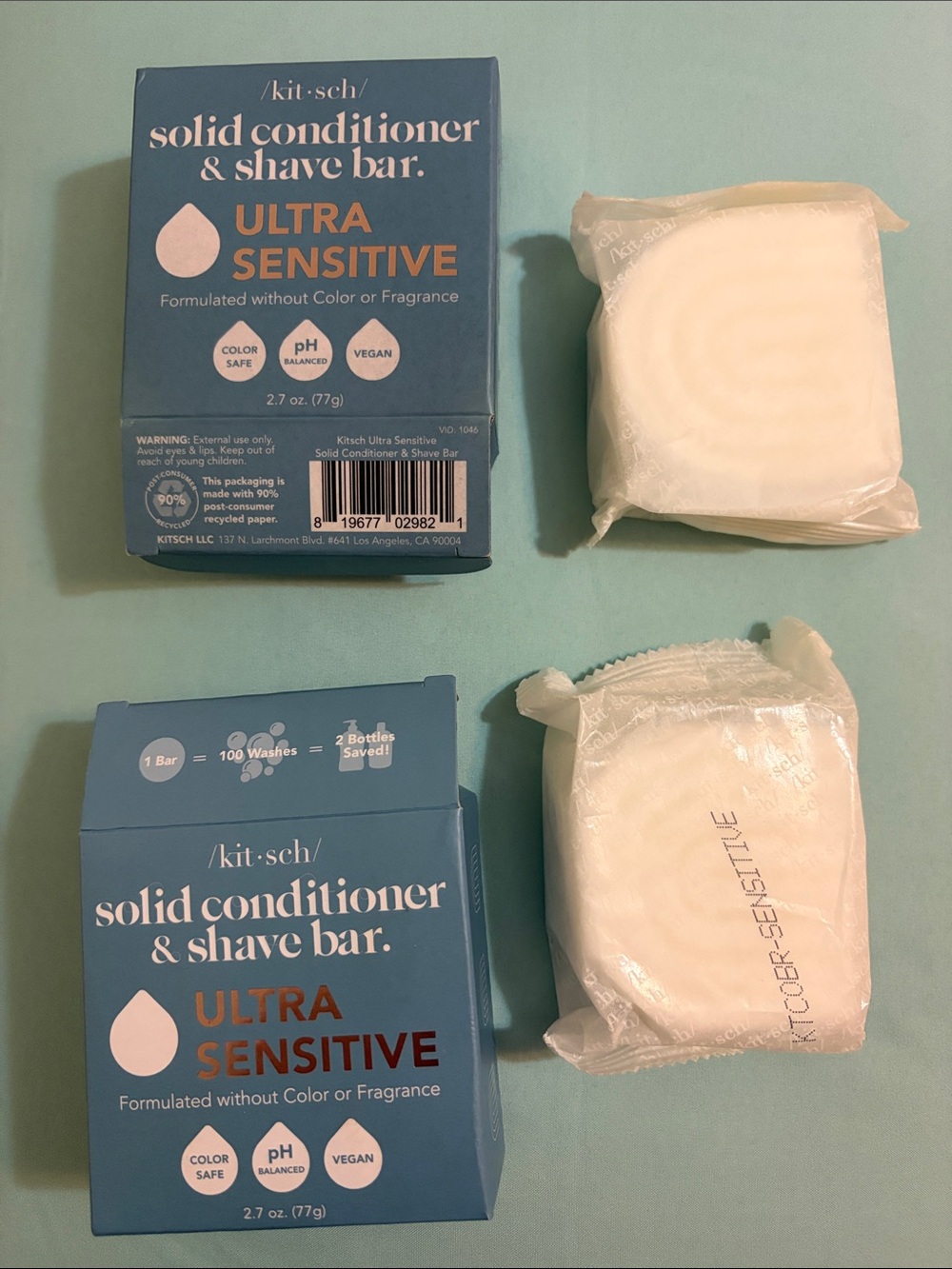 /Kit•sch/ soaps 2 Ultra Sensitive NIB